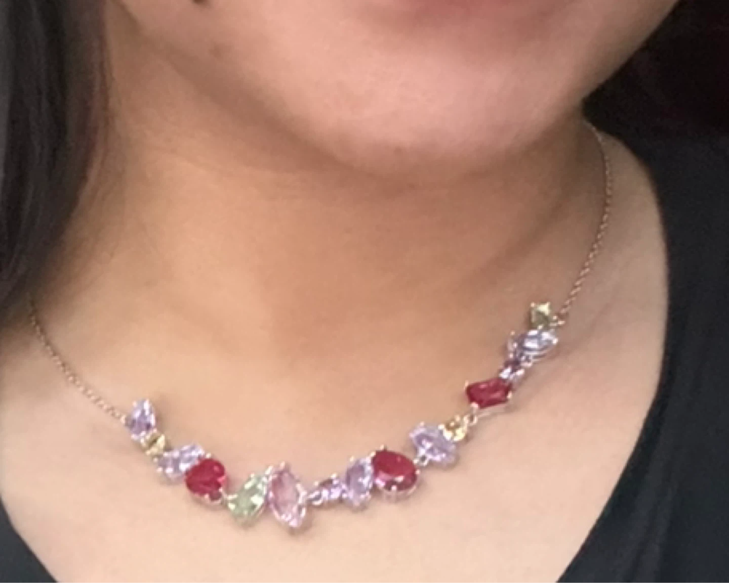 Swarovski Multi-Color Crystal Necklace