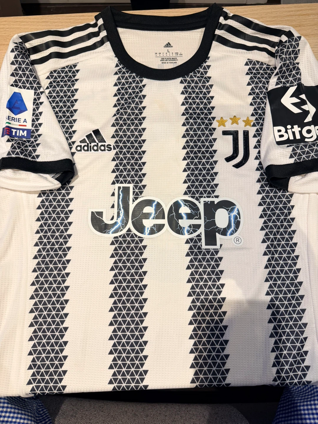Adidas Juventus Vlahovic #9 Jersey - Size L