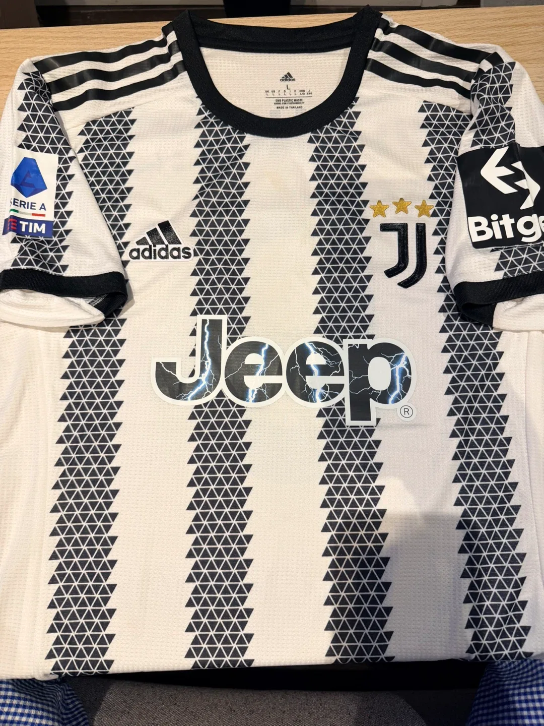 Adidas Juventus Vlahovic #9 Jersey - Size L