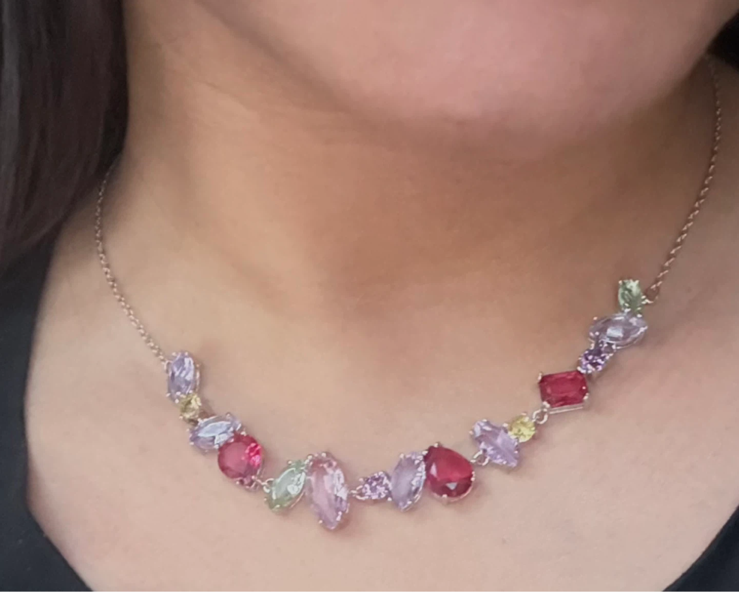Swarovski Multi-Color Crystal Necklace - photo 2