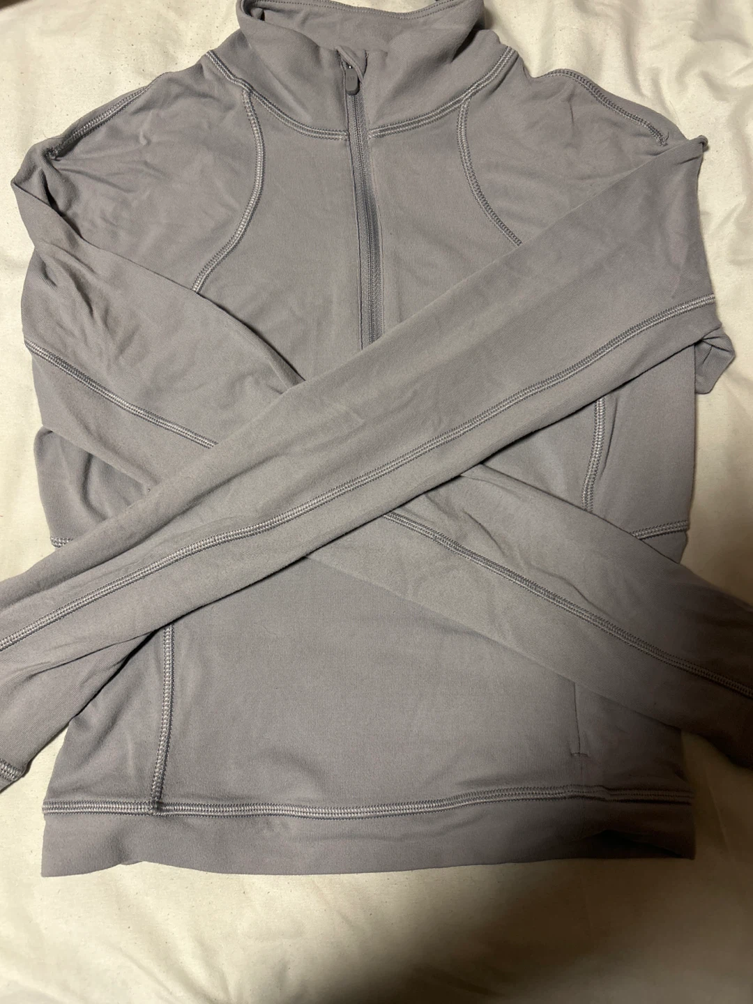 Lululemon Grey Quarter Zip