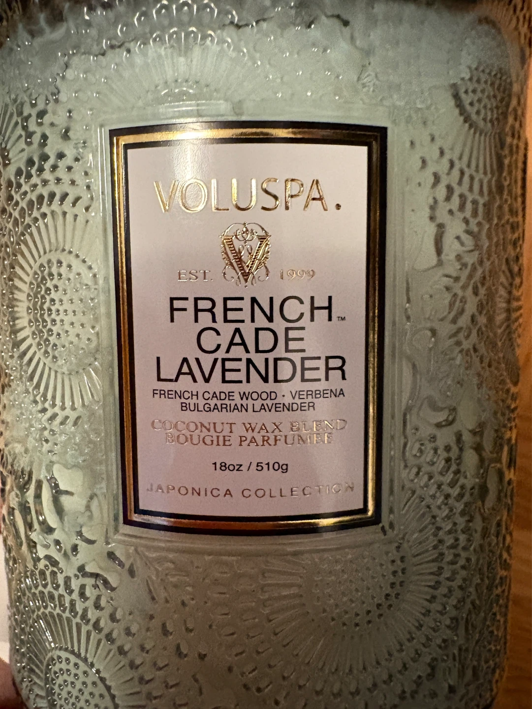 Voluspa French Cade Lavender Candle - 18 oz/510 g - New - photo 3