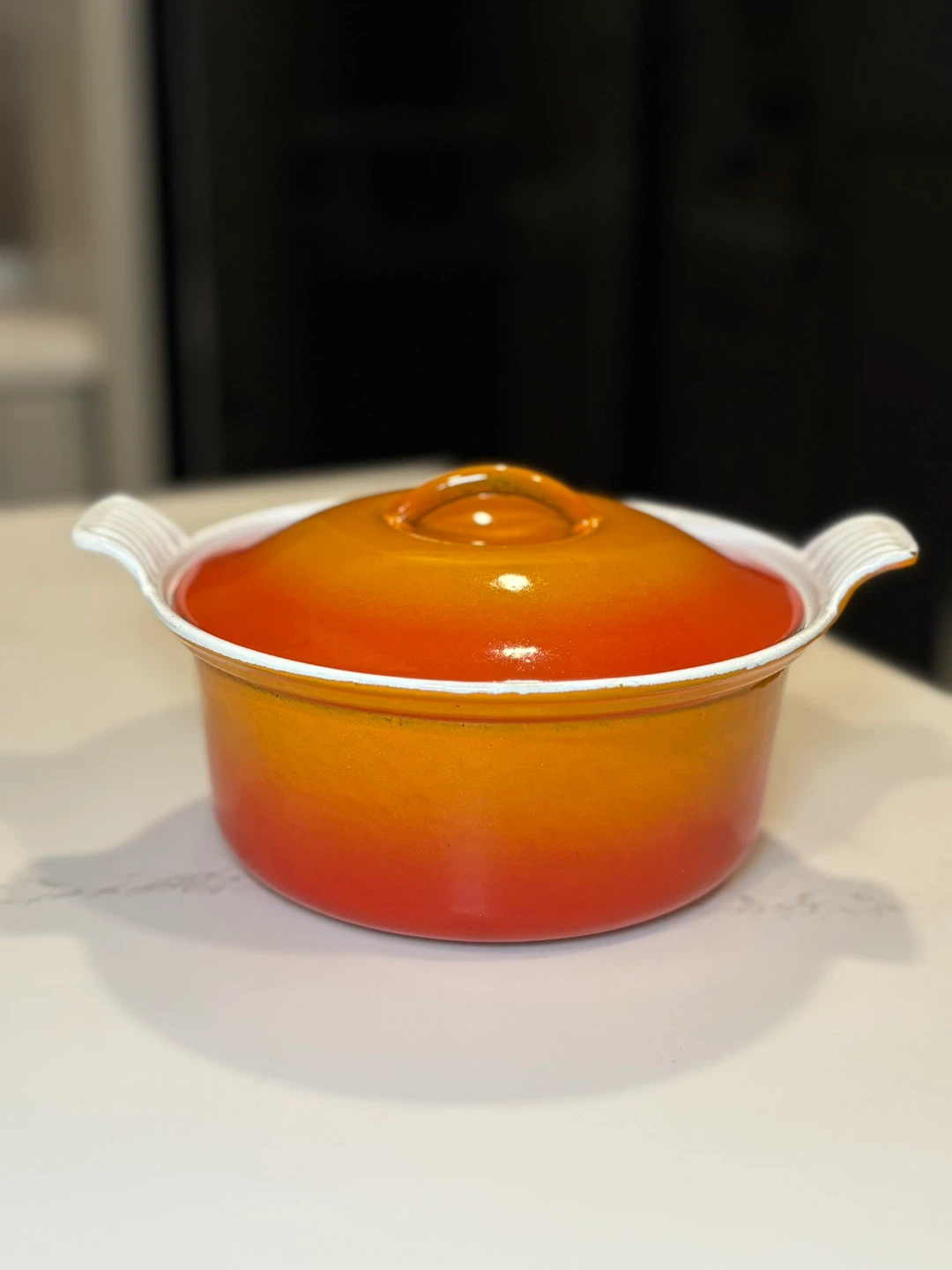 Le Creuset Cast Iron Pot with Lid