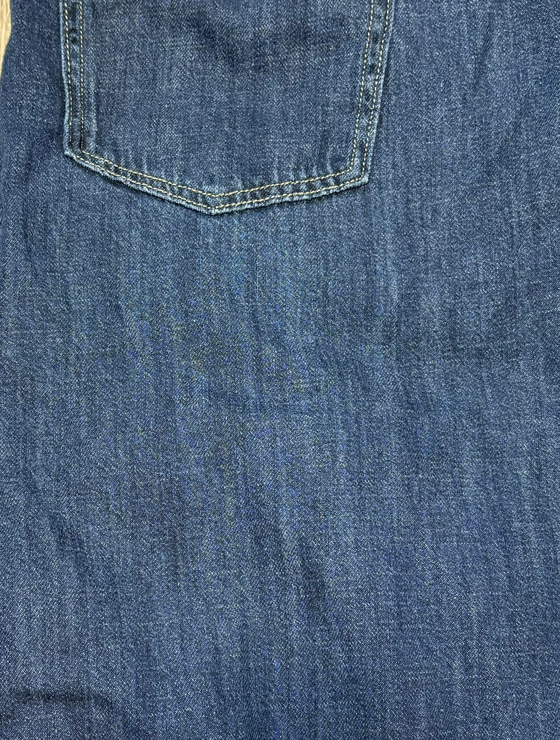 GAP Women's large Petite Wide Leg Jeans - Blue Denim - photo 4