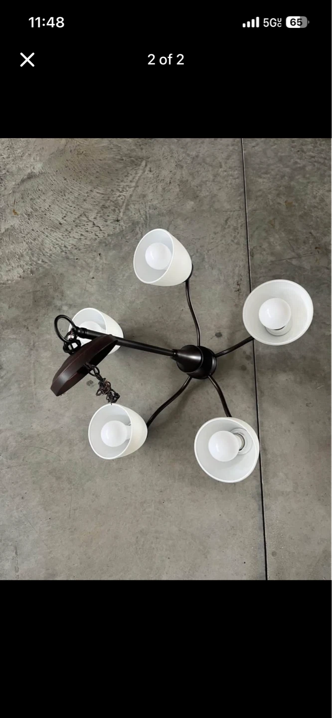 5-Light Chandelier - photo 2
