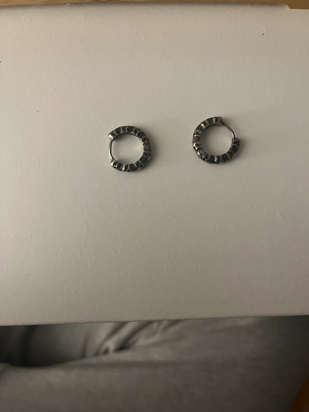 Skull Hoop Earrings (Pair) - photo 4