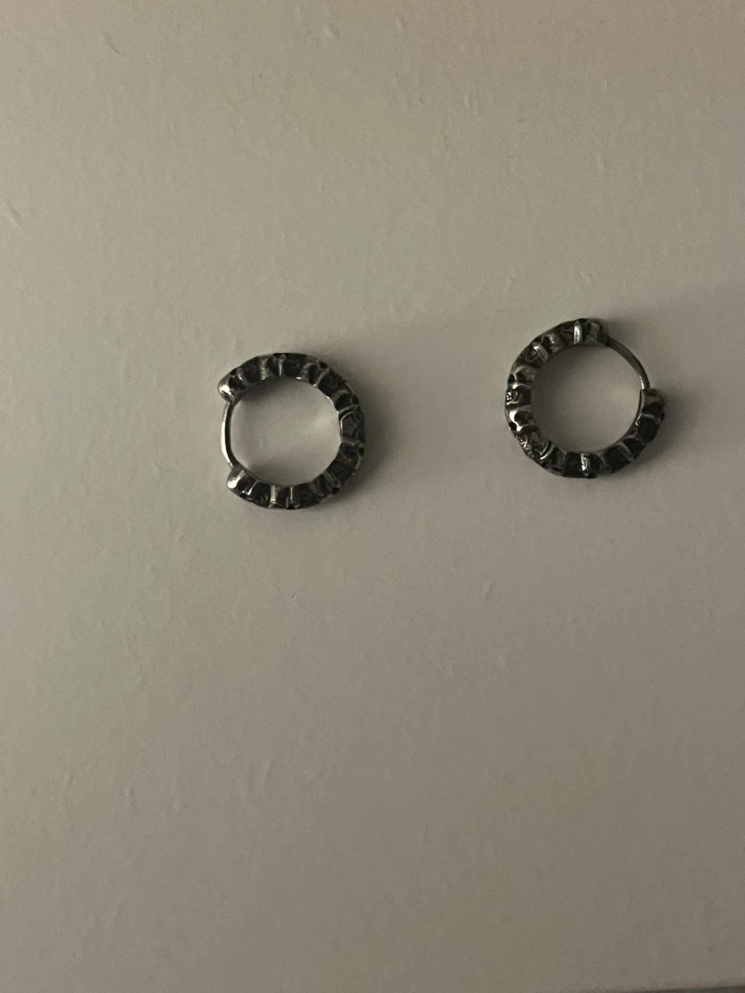 Skull Hoop Earrings (Pair) - photo 3