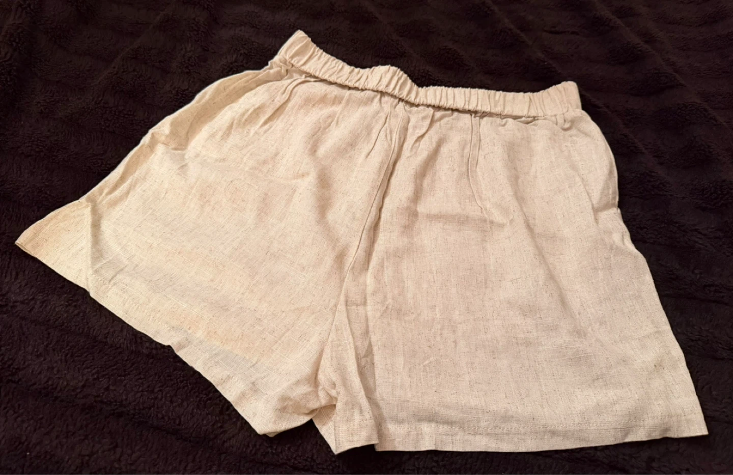 Linen Shorts - Beige - photo 2