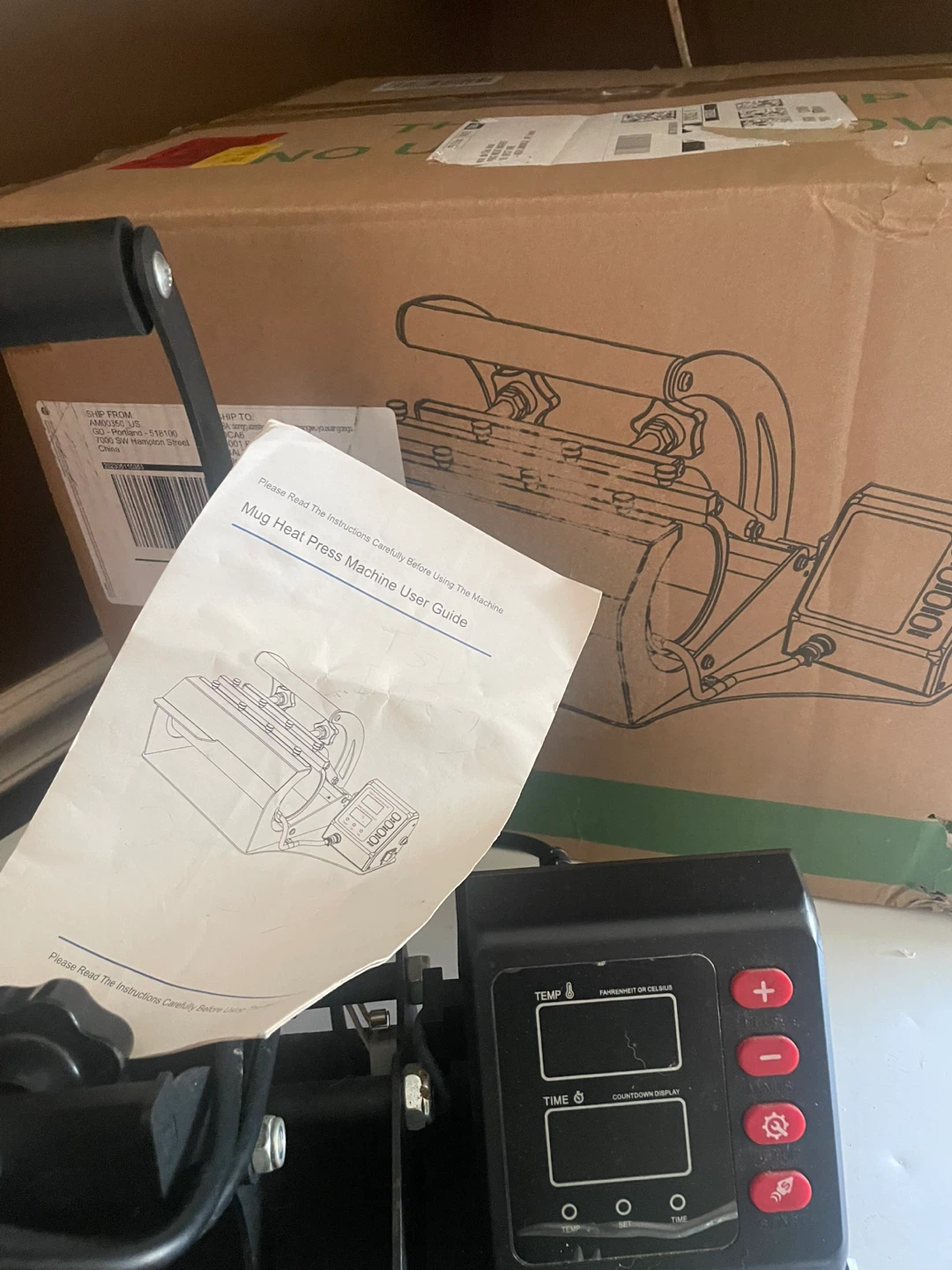 AKEYDIY Mug Heat Press Machine