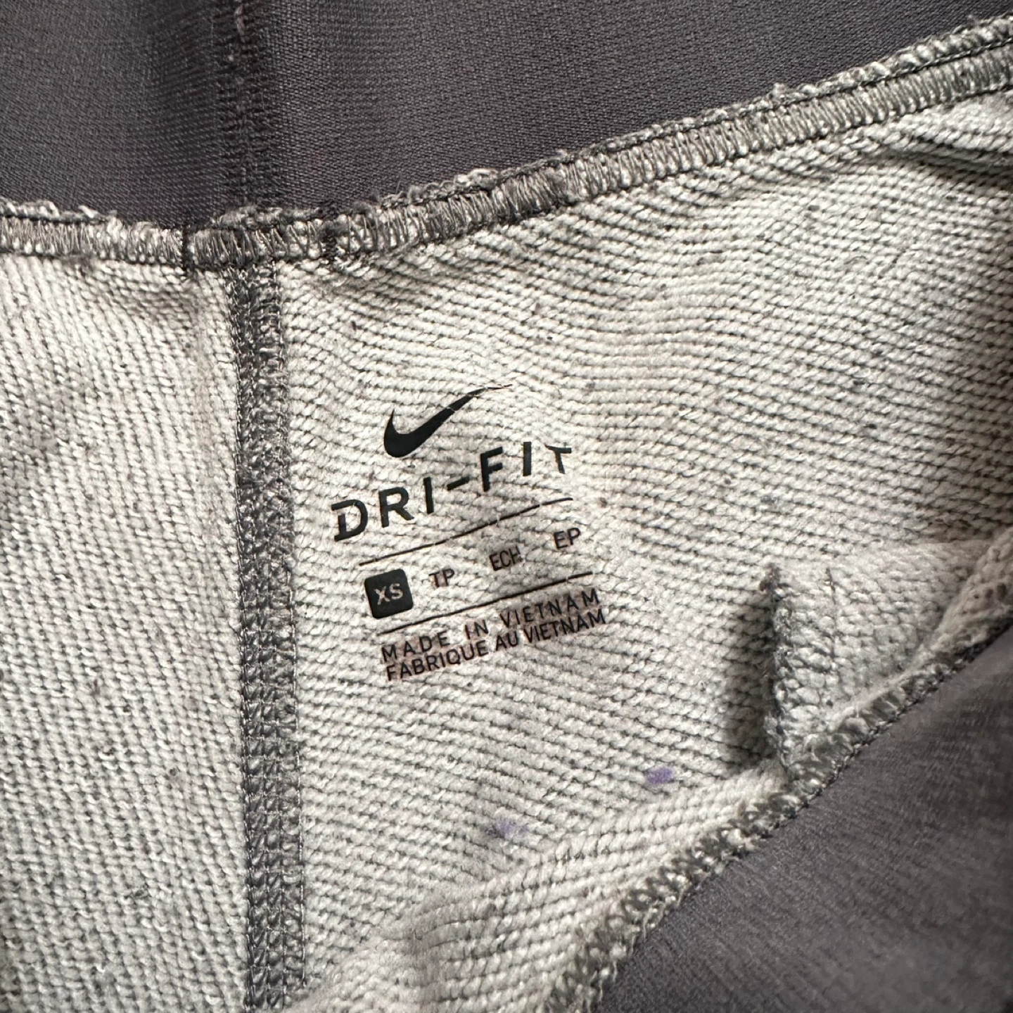 Nike Dri-Fit Grey Sweatpants XS - photo 4