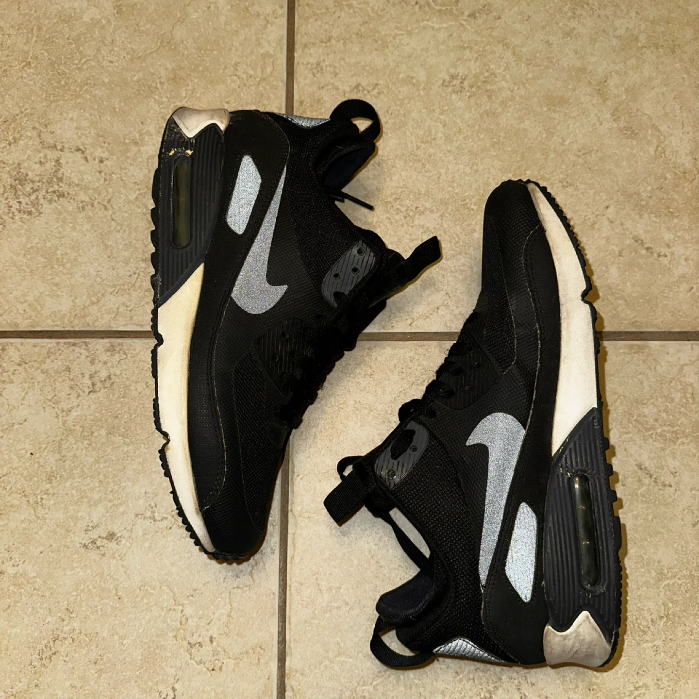 Nike Air Max 90 Shoes Black US 9