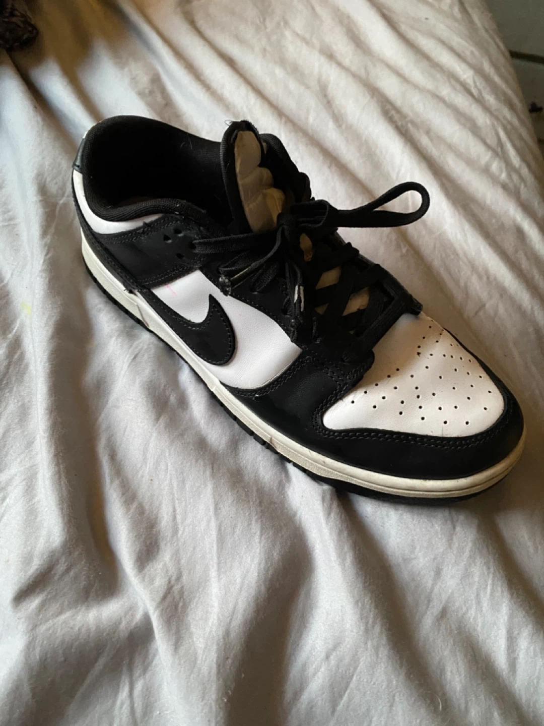 Nike Dunk Low Black White Sneakers
