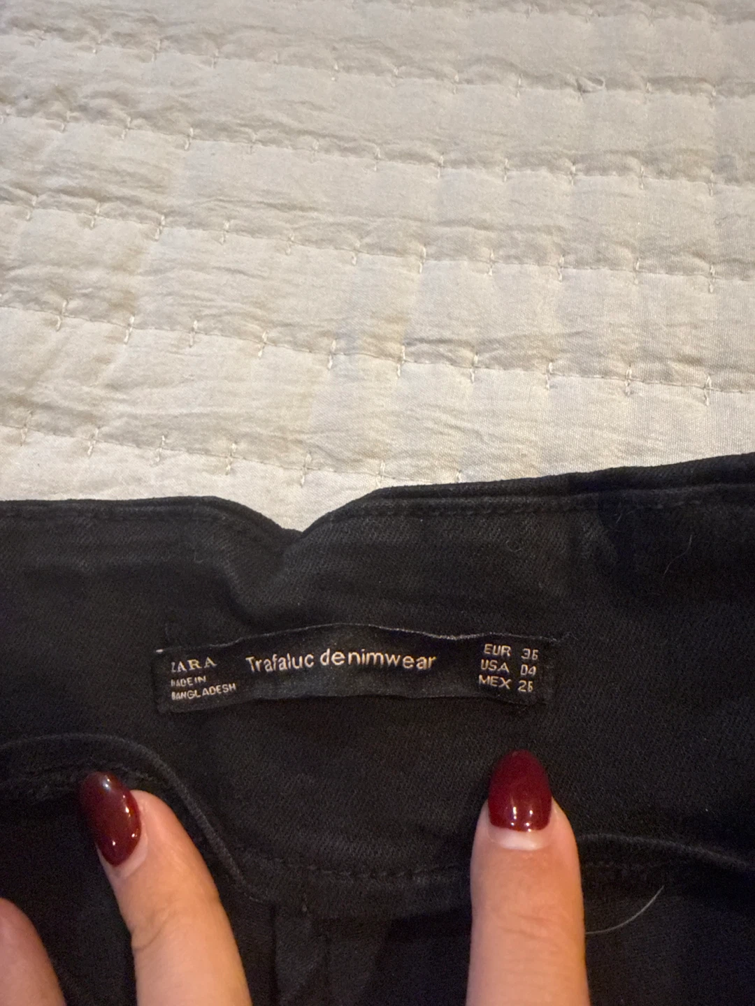 Black Zara Trafaluc Denimwear Flare Jeans - photo 3