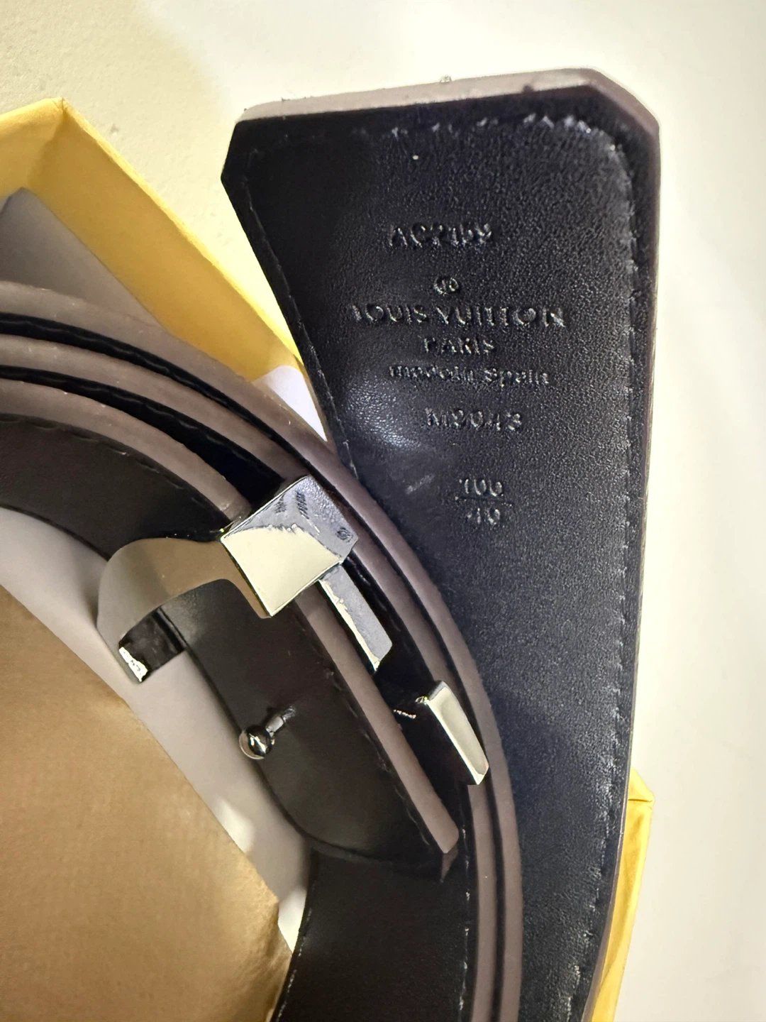 Louis Vuitton Damier Ebene Belt - photo 4