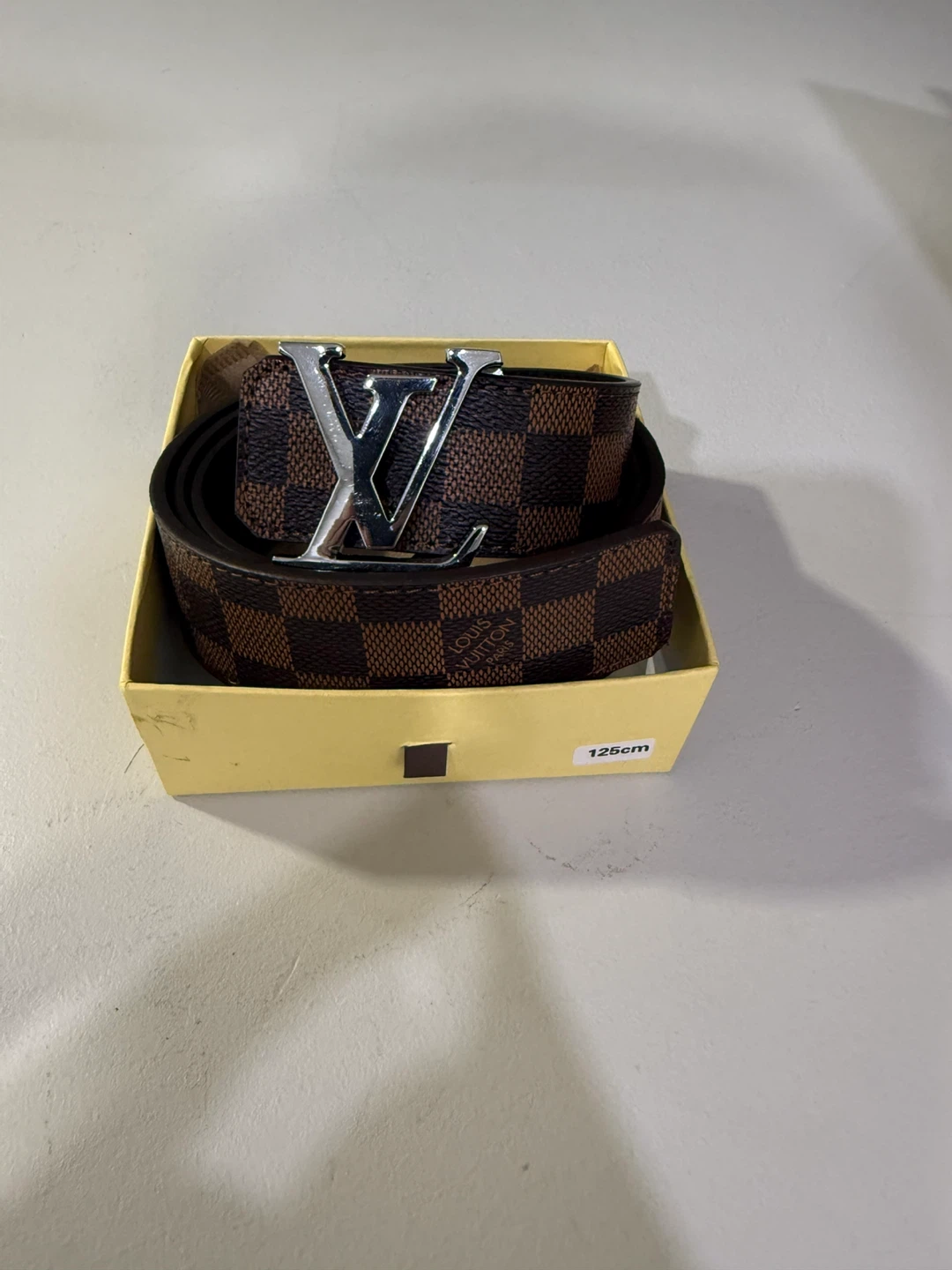 Louis Vuitton Damier Ebene Belt