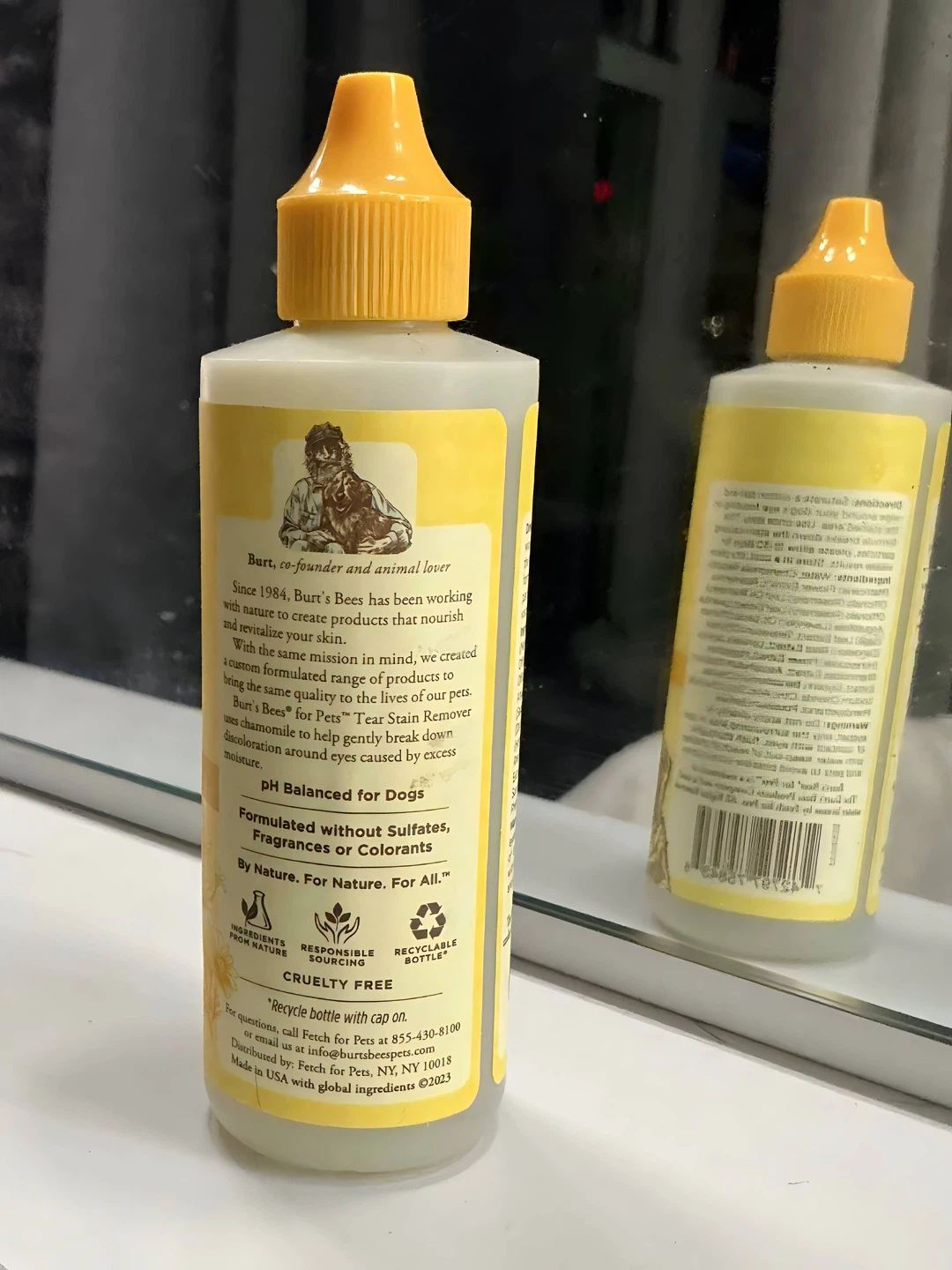 Burt's Bees for Dogs Tear Stain Remover with Chamomile - 4 fl oz - photo 2