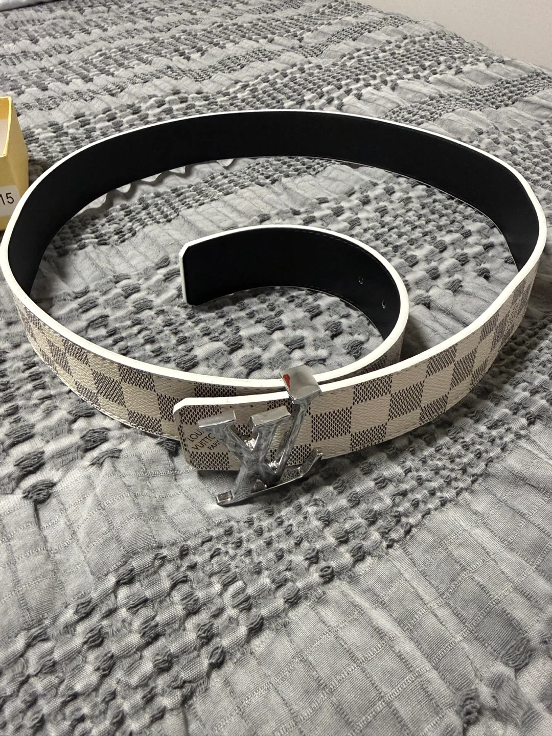 Louis Vuitton Damier Azur white Belt - photo 4