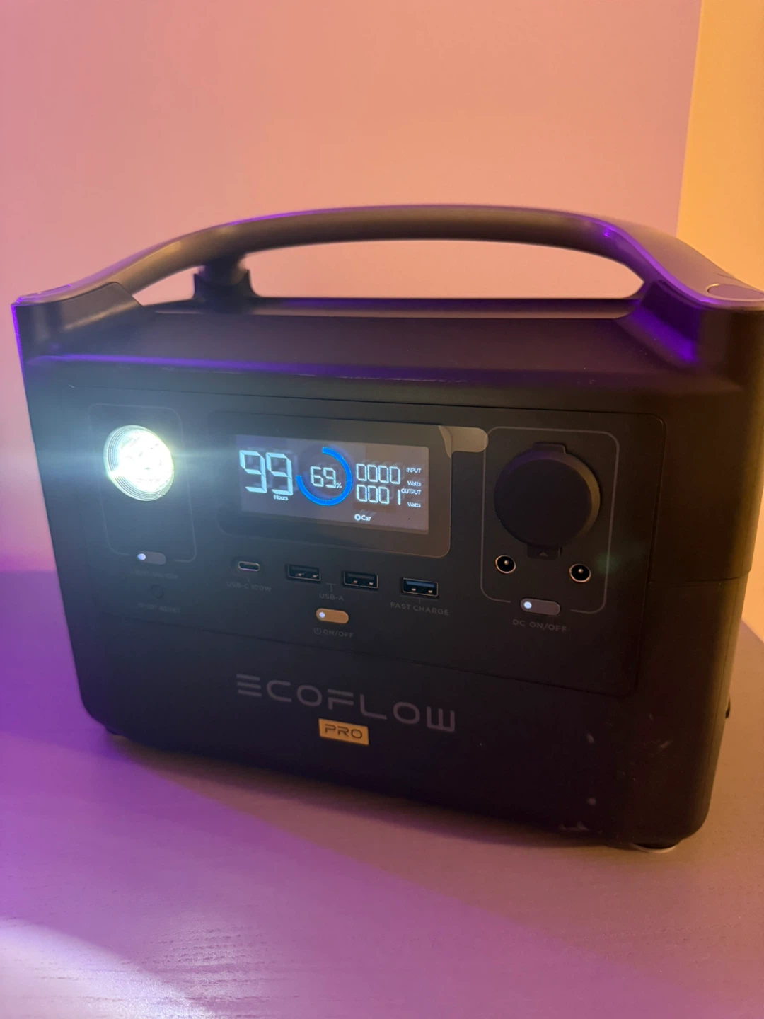 EcoFlow RIVER Pro Portable Power Station Like New - photo 2