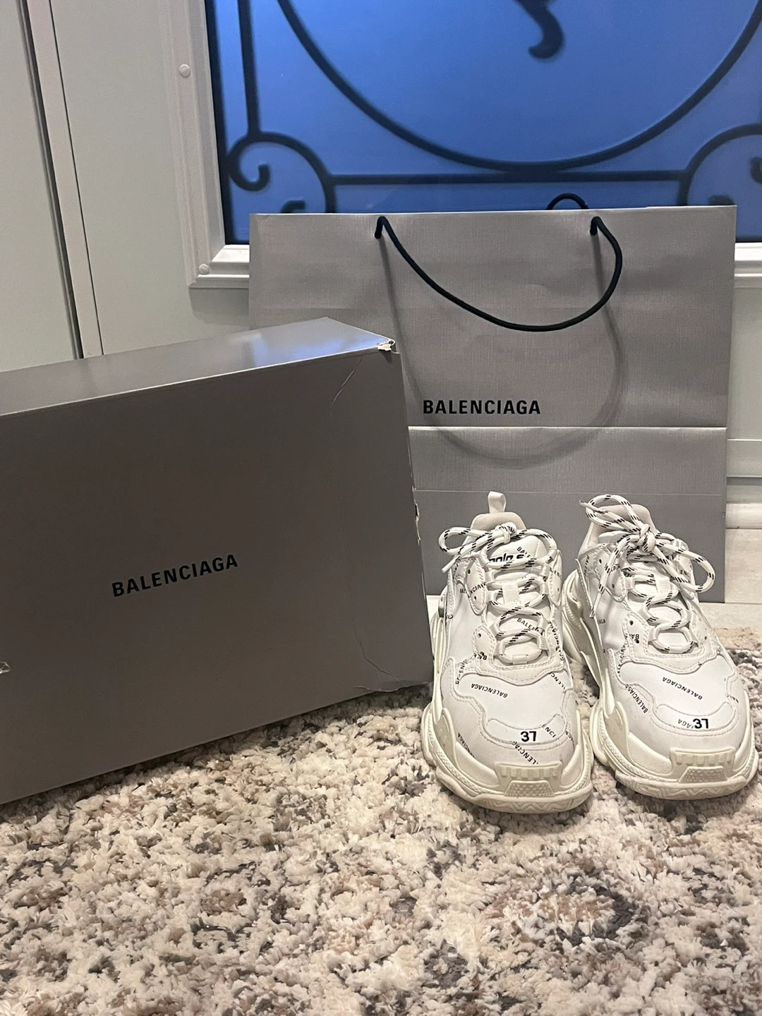 Balenciaga Triple S Sneakers - Size 37