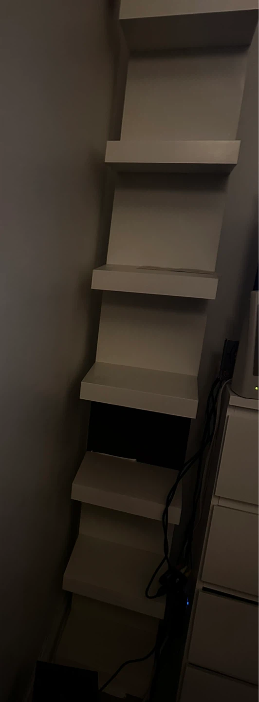 IKEA LACK White Floating Shelf Unit
