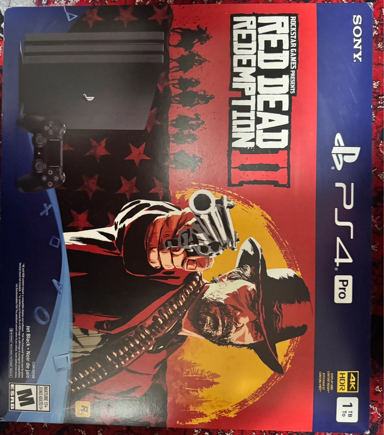 PlayStation 4 Pro Console with Games and Controllers
