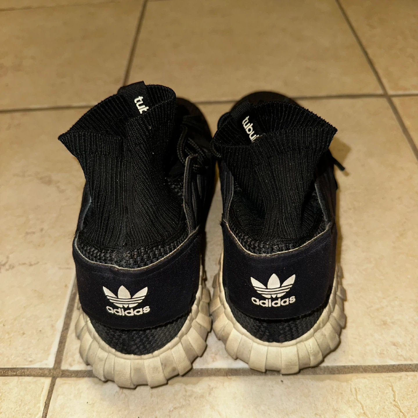Adidas Tubular Doom Sock Primeknit trainers 9.5