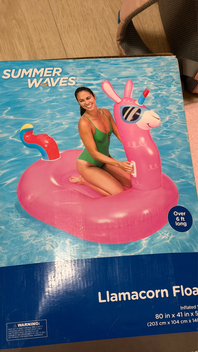 Llama corn Pool Float
