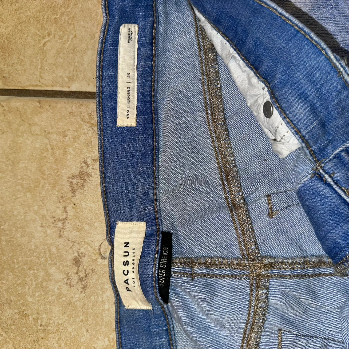PacSun Super Stretch Ankle Jegging Jeans - Size 26 - photo 3