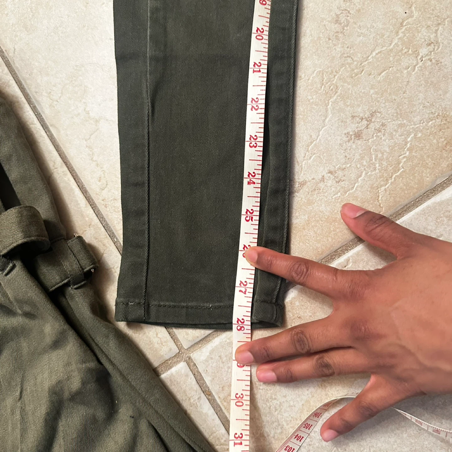 Olive clothing lot small - photo 5