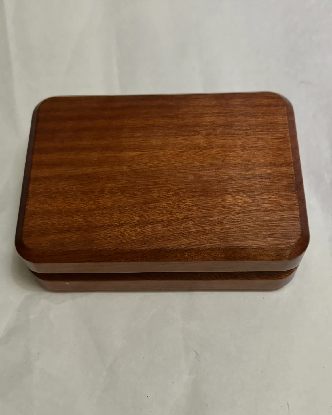 🌱NEW, for fans of Euchre! Hand-crafted Travel-size Wood Box Set - photo 3