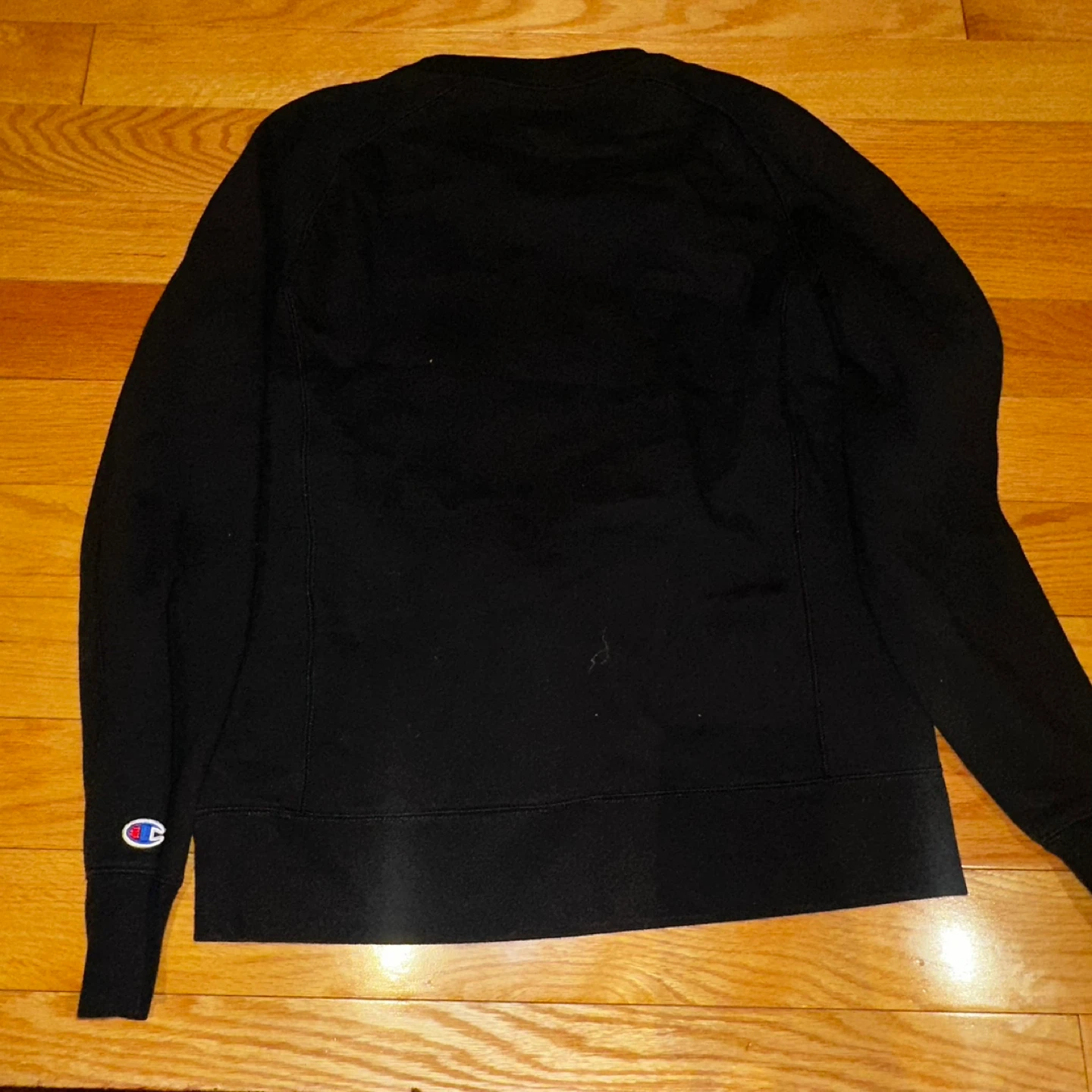 Champion Black Crewneck Sweatshirt - Small Petit - photo 4