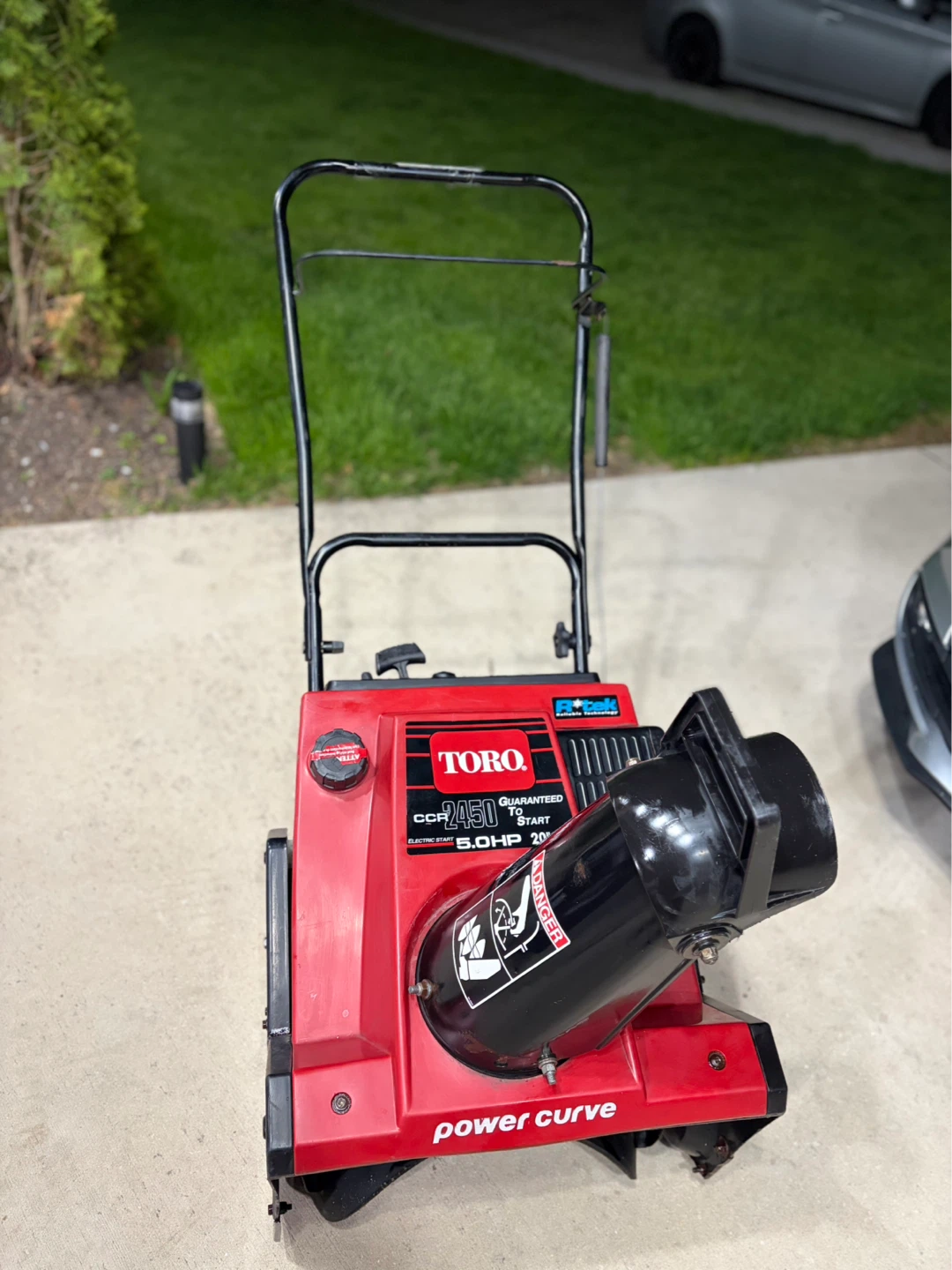 Toro CCR 2450 Power Curve Snow Blower - photo 5