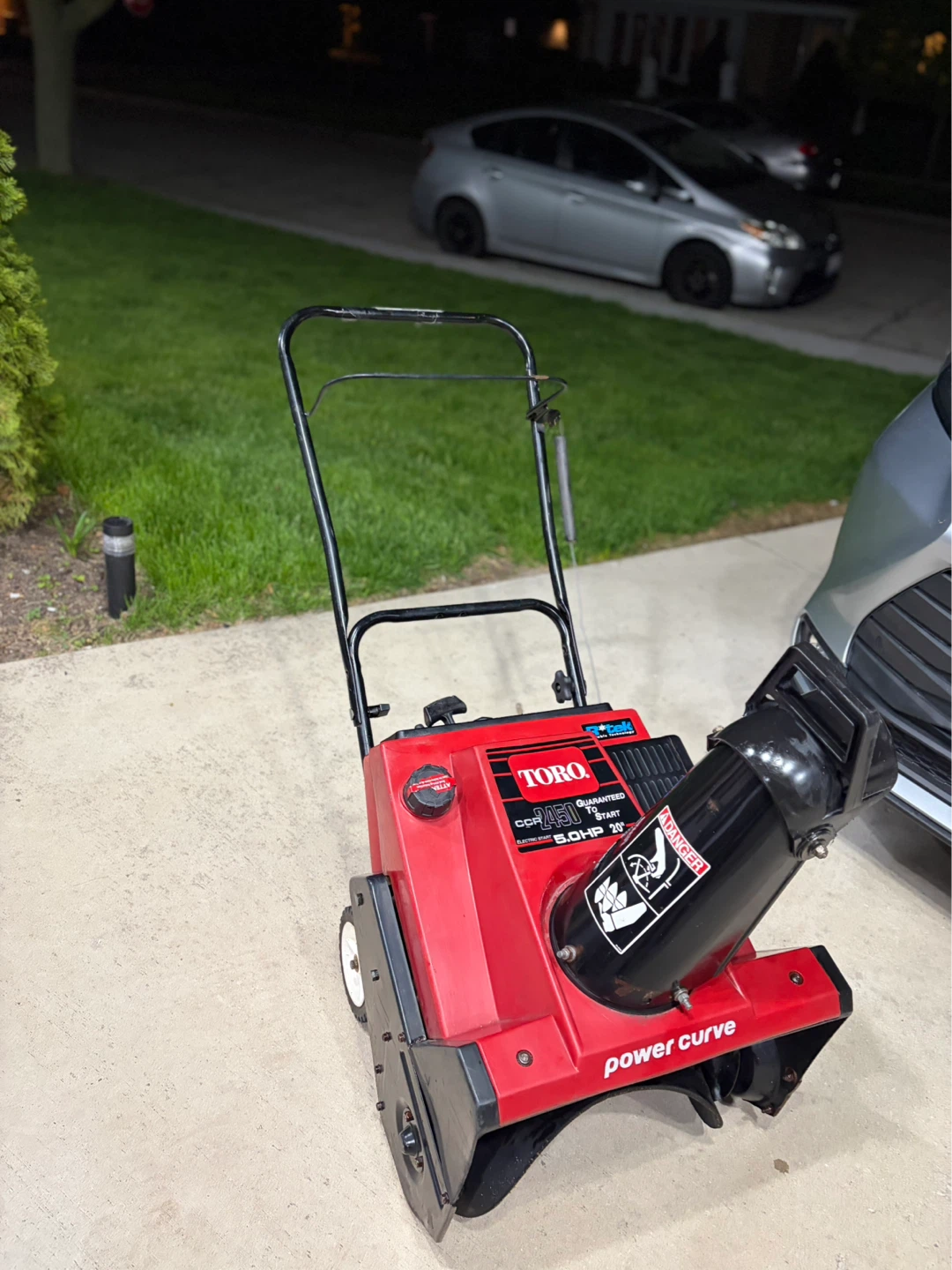 Toro CCR 2450 Power Curve Snow Blower