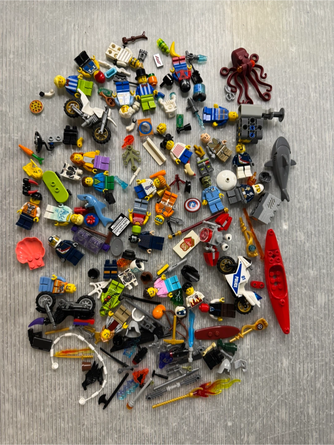 LEGO 34 lbs BULK PARTS LOT Marvel Bionicle Star Wars Ninjago - photo 3
