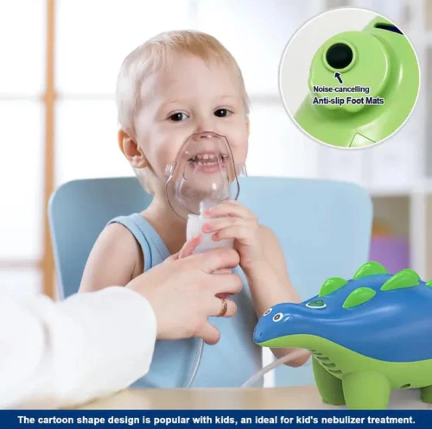 NebuAksol Fantasy Zoo Series Cartoon Dinosaur Nebulizer