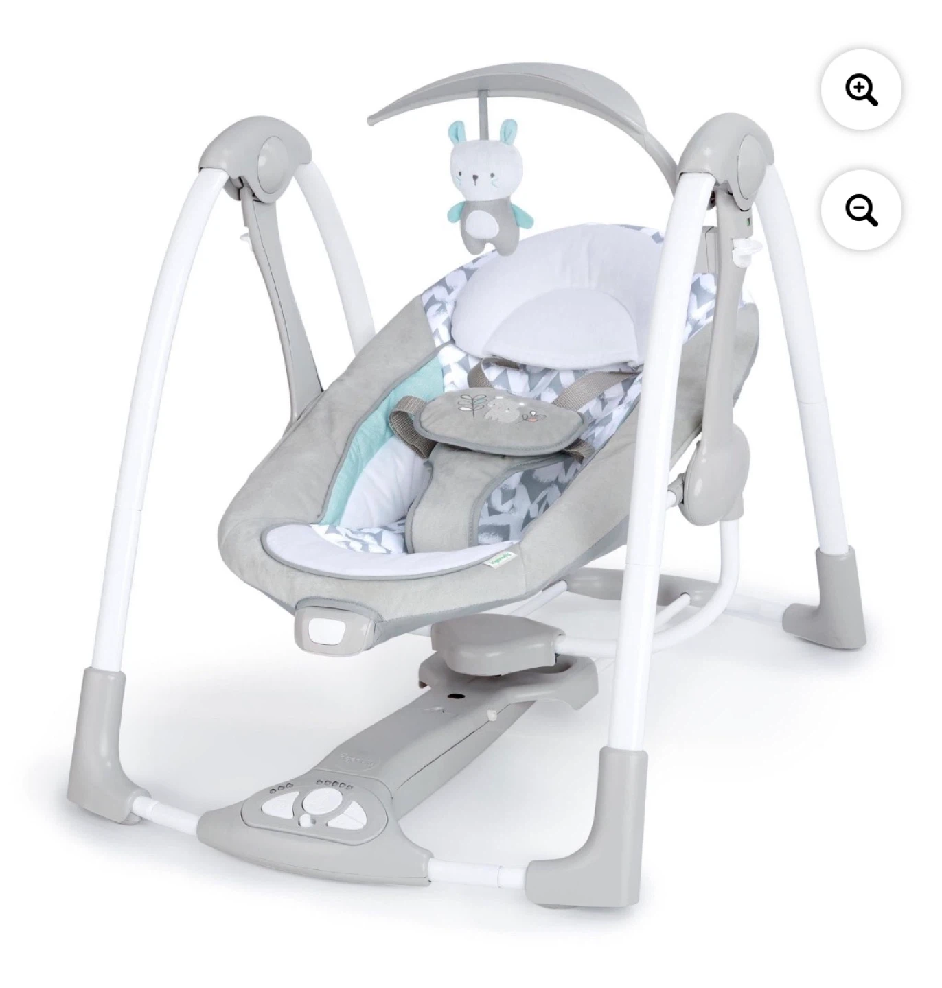 Ingenuity ConvertMe Swing-2-Seat Portable Swing - Raylan - photo 2
