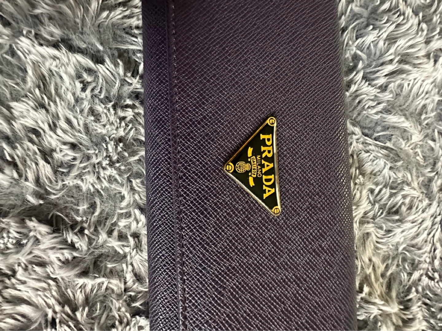 Purple purse