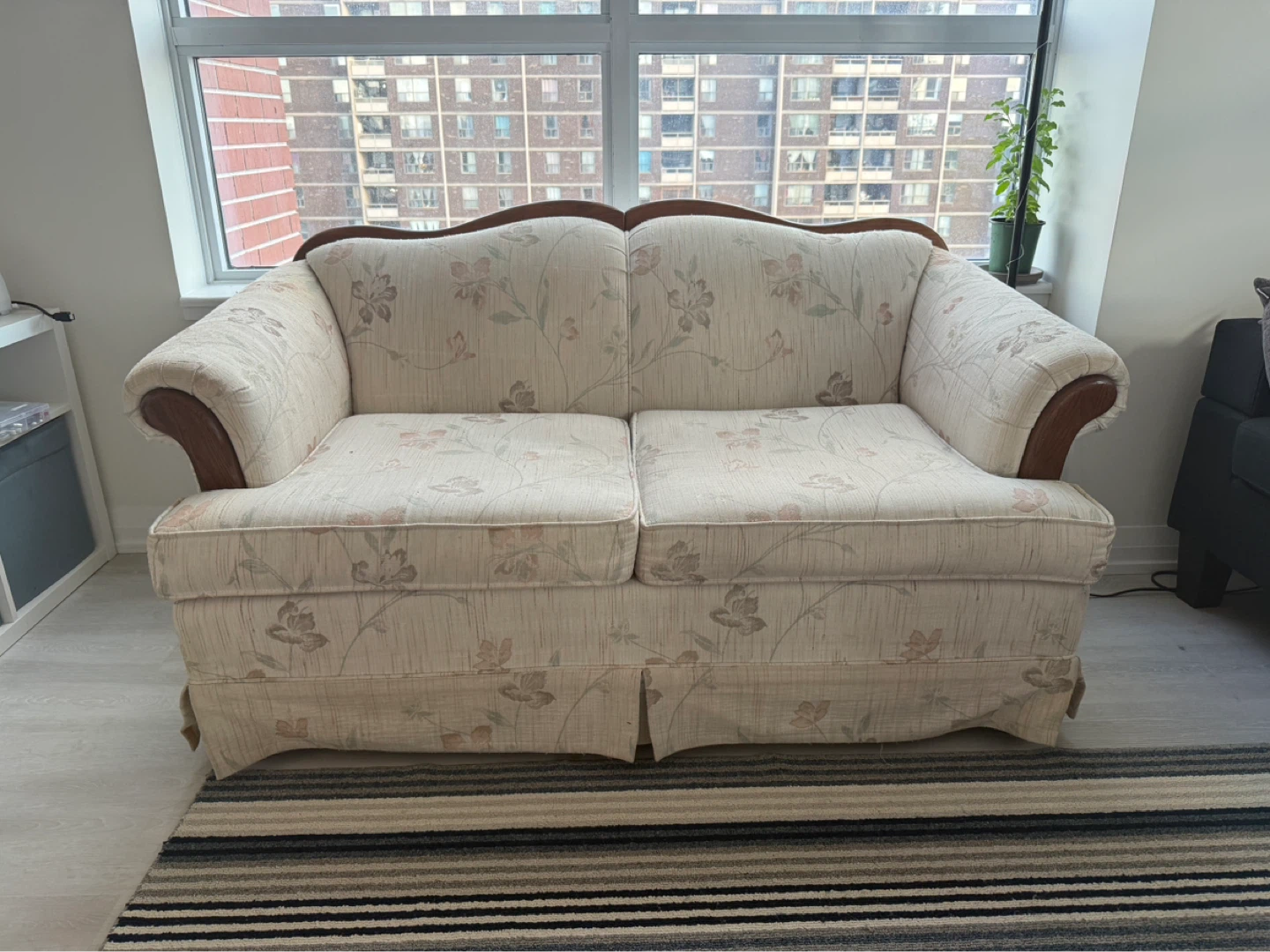 Floral Loveseat Sofa