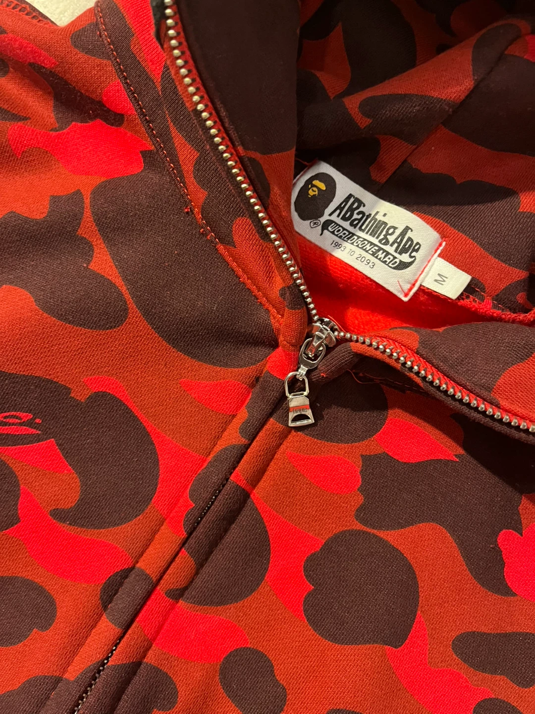 A Bathing Ape Camo Full Zip Hoodie - photo 2