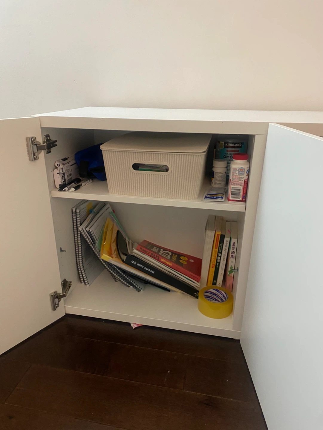 White 3-Door Storage Cabinet/Credenza - photo 4