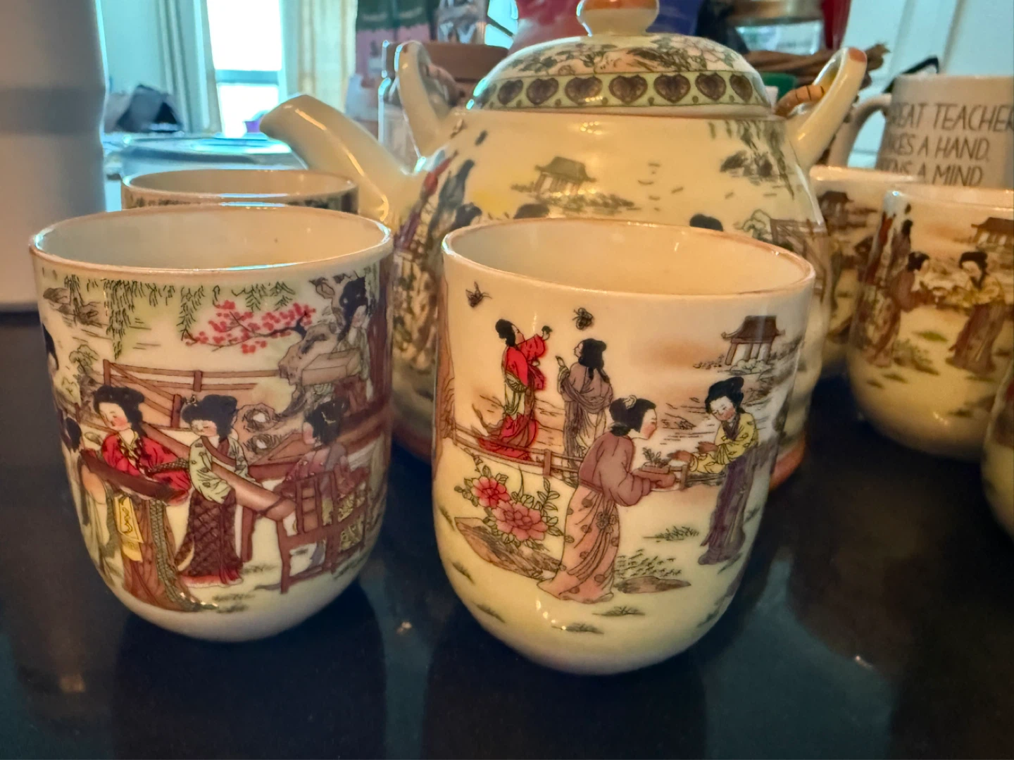 Teapot and Cups Set - photo 3