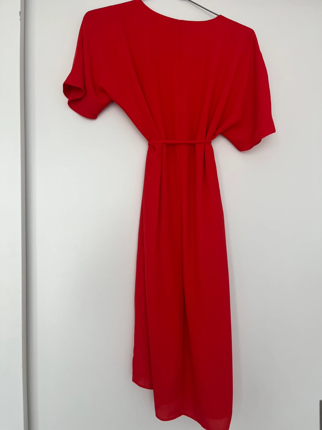 Babaton Red Wrap Dress XS