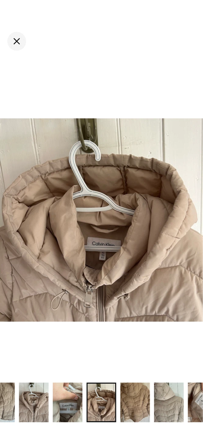 Calvin Klein Puffer Jacket - XL - Tan - photo 5