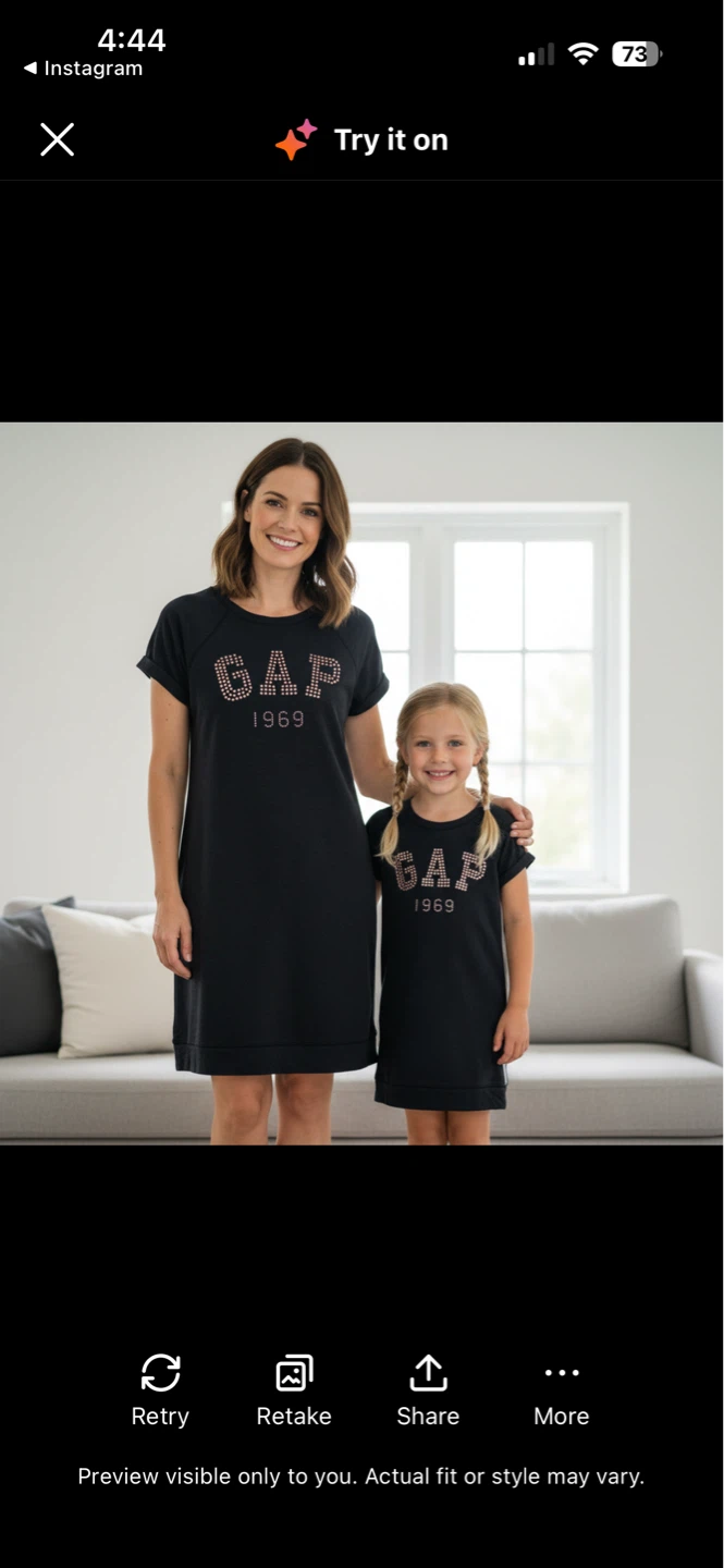 Gap Kids Black "1969" Graphic Dresses (2T, Size 12)