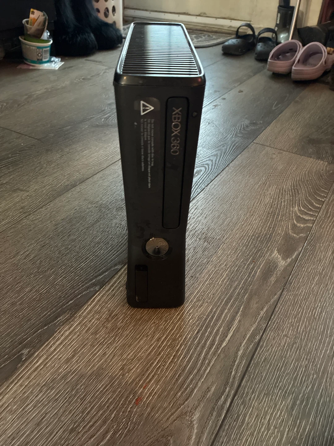 Black Xbox 360 Console