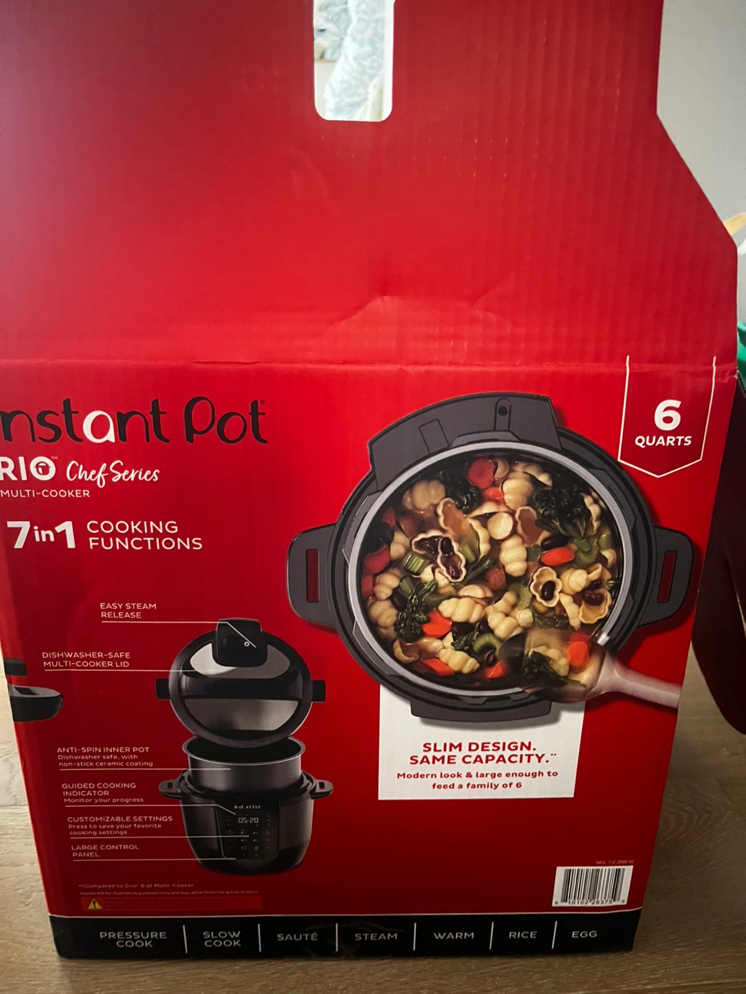 Instant Pot Duo Chef Series 6 Quart Multi-Cooker - photo 2