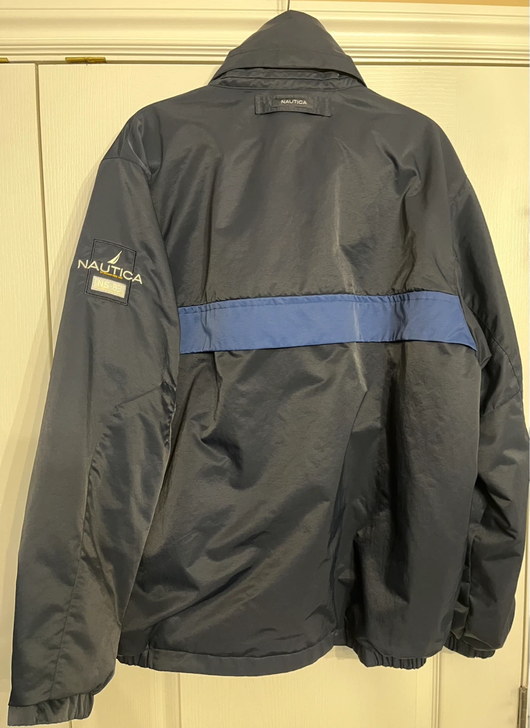 Nautica Men's Jacket Size XL Reversible Navy and Grey - photo 3