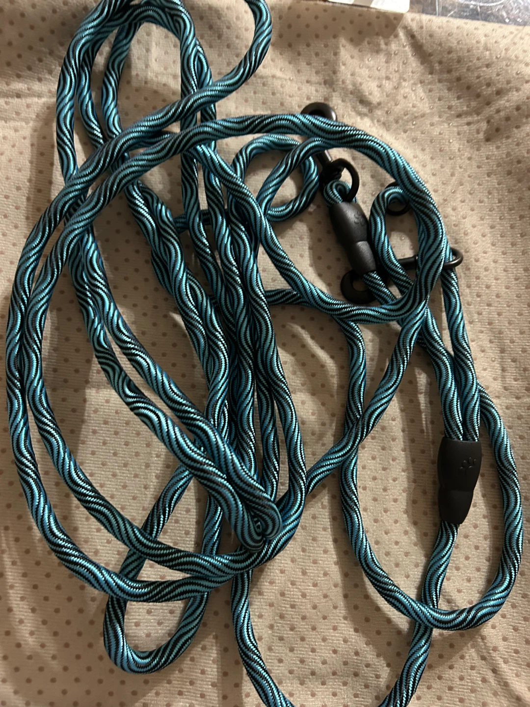 New-Blue Black Dog Leash - 8 Foot - photo 4