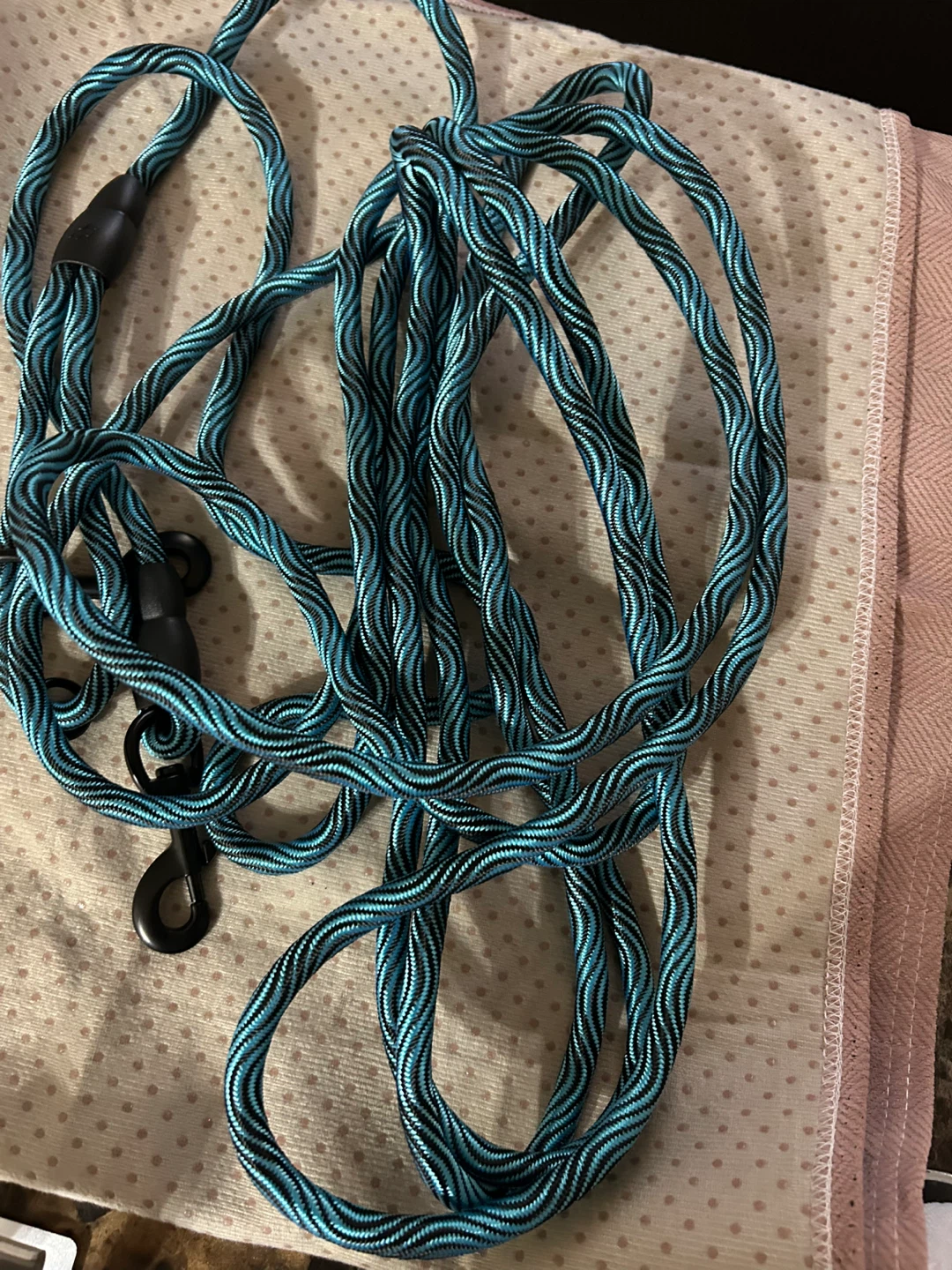New-Blue Black Dog Leash - 8 Foot - photo 5