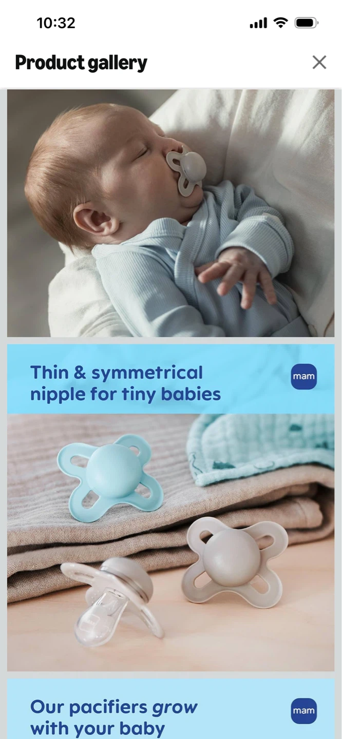 Brand New-MAM Original Start Pacifiers 0-3 Months - photo 2